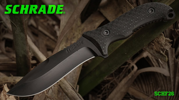Schrade Extreme Survival SCHF26 fixed blade knife
