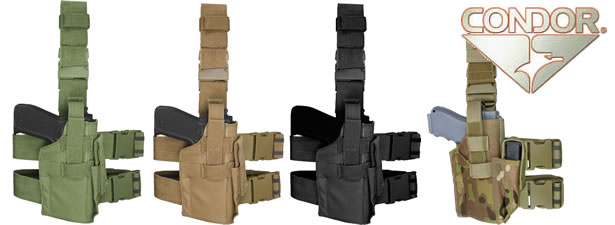 Condor Tactical Leg Holster TLH-008 Reviewed - LetsTalkSurvival