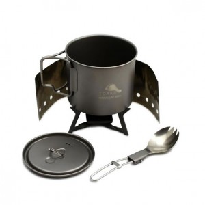 TOAKS Ultralight Titanium Cooking System