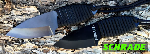 Schrade SCH406 and SCH406N Neck Knives
