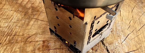 G2 5-inch Folding Firebox Stove