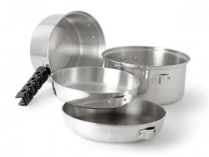 GSI Outdoors Glacier Stainless Cookset MD