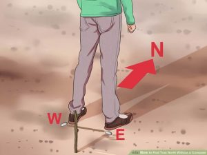Shadow stick method part 2 - from wikihow